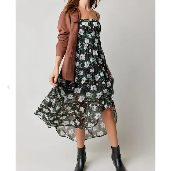 New Francesca’s Gorgeous Sleeveless High Low Maxi Dress With Adjustable Straps - Picture 2 of 14